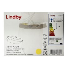 Lindby - LED Seinävalo TIARA 2xG9/3W/230V
