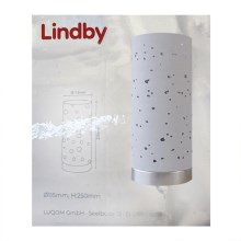 Lindby - Pöytävalaisin ALWINE 1xE27/10W/230V