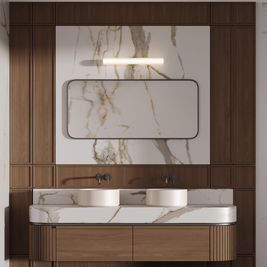 LED-kylpyhuoneen peilivalaisin LINEA LED/8W/230V 3000/4000/6000K IP44 45 cm valkoinen