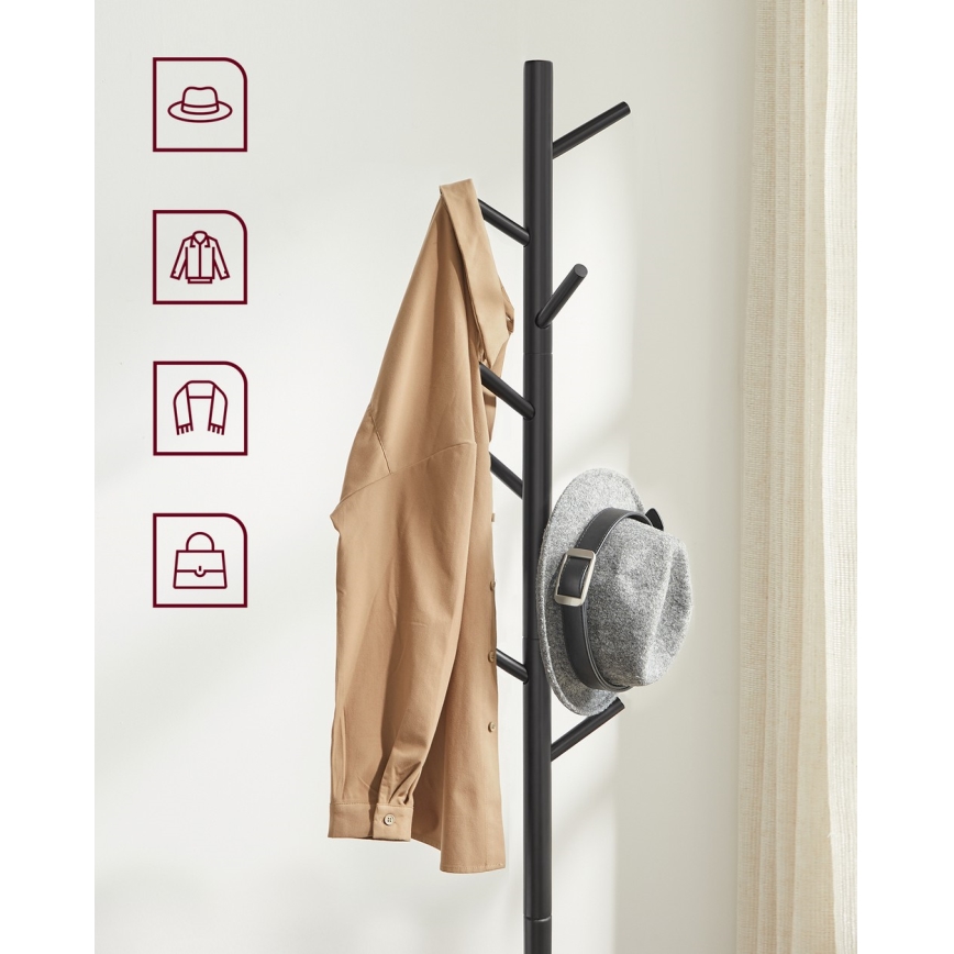 LINEA seisova naulakko musta