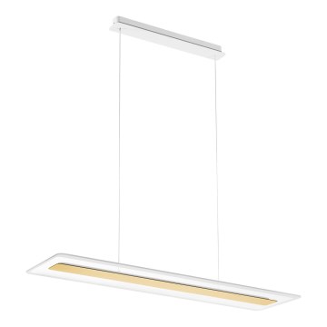 Linea Valaistus 8939 - LED-kattokruunu johdossa ANTILE LED/45W/230V CRI 90 valkoinen/kulta