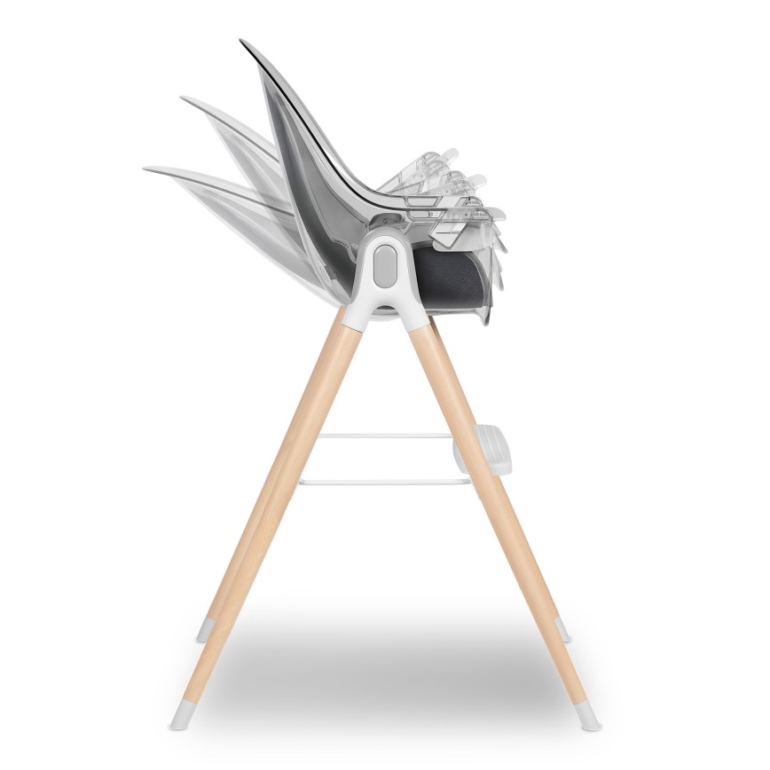 Lionelo - 2-in-1 lasten syöttötuoli MONA Stone