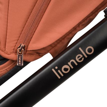 Lionelo - 2-in-1 yhdistelmävaunut LAYLA ruosteenruskea