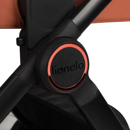 Lionelo - 2-in-1 yhdistelmävaunut LAYLA ruosteenruskea