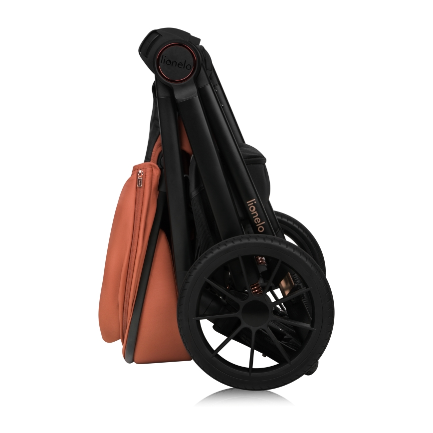 Lionelo - 2-in-1 yhdistelmävaunut LAYLA ruosteenruskea