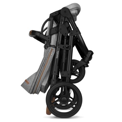 Lionelo - 2-in-1 yhdistelmävaunut MARI TOUR Grey Stone