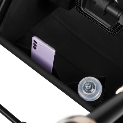 Lionelo - 2-in-1 yhdistelmävaunut MIKA PLUS Brown Rust