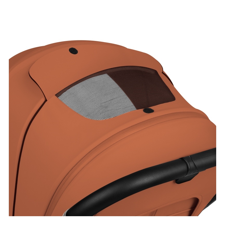 Lionelo - 2-in-1 yhdistelmävaunut MIKA PLUS Brown Rust