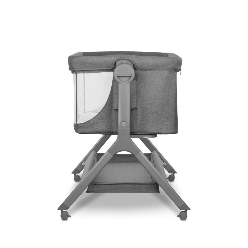 Lionelo - 3-in-1 lasten pinnasänky LEONIE PLUS, harmaa