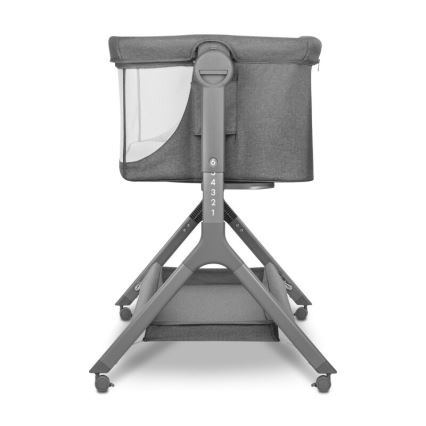 Lionelo - 3-in-1 lasten pinnasänky LEONIE PLUS, harmaa