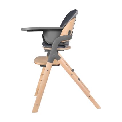 Lionelo - 3-in-1 lasten syöttötuoli MEGAN Grey Wood