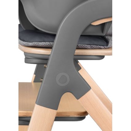 Lionelo - 3-in-1 lasten syöttötuoli MEGAN Grey Wood
