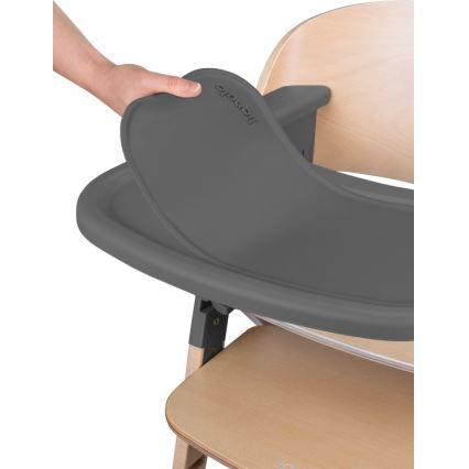 Lionelo - 3-in-1 lasten syöttötuoli MEGAN Grey Wood