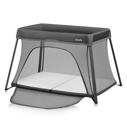 Lionelo - 3-in-1 matkasänky ALICE Harmaa