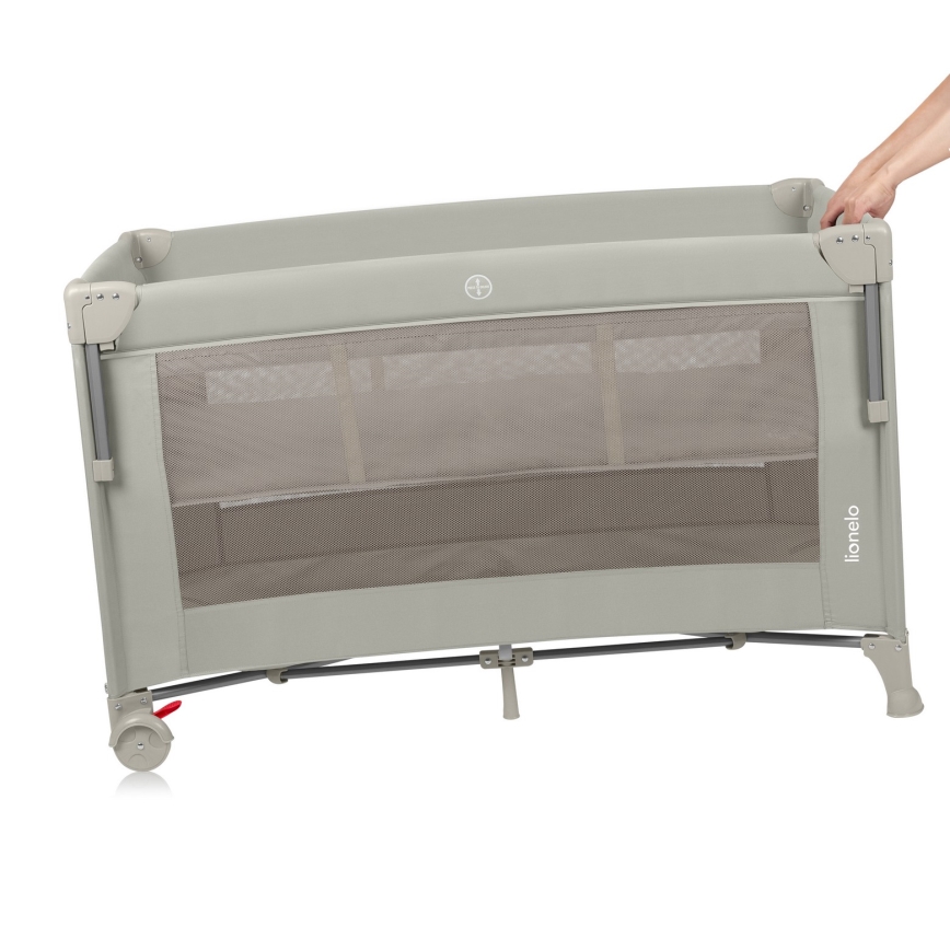 Lionelo - 3-in-1-matkasänky ELLEN beige hiekka