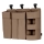 Lionelo - 3-in-1 pinnasängyn sivutasku SIDEPOCKET Beige