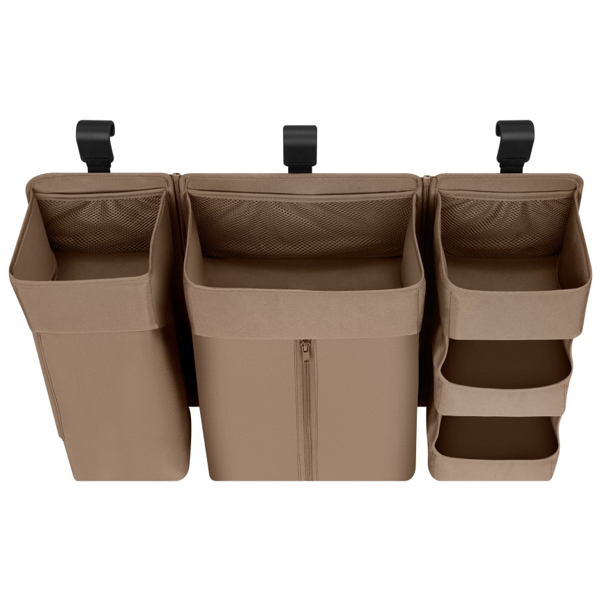 Lionelo - 3-in-1 pinnasängyn sivutasku SIDEPOCKET Beige