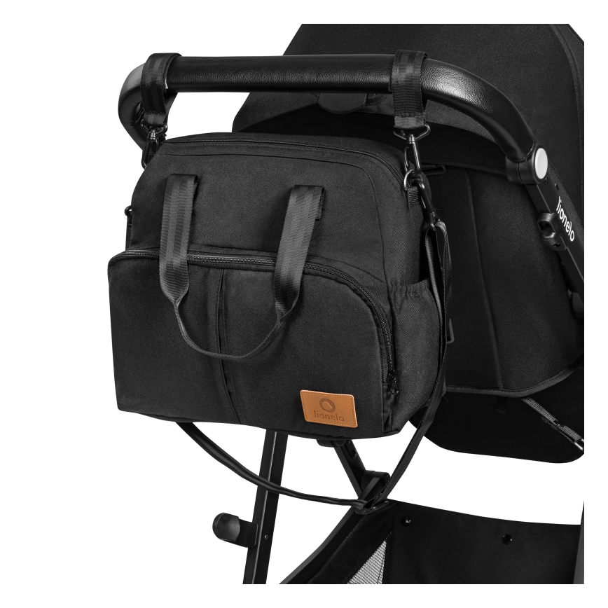 Lionelo - 3-in-1 yhdistelmävaunu BIANKA Black Onyx