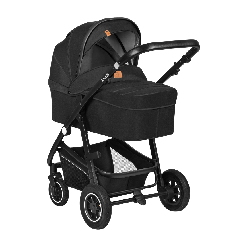 Lionelo - 3-in-1 yhdistelmävaunu BIANKA Black Onyx
