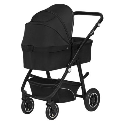 Lionelo - 3-in-1 yhdistelmävaunu BIANKA Black Onyx