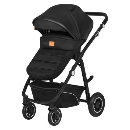 Lionelo - 3-in-1 yhdistelmävaunu BIANKA Black Onyx