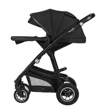 Lionelo - 3-in-1 yhdistelmävaunu BIANKA Black Onyx