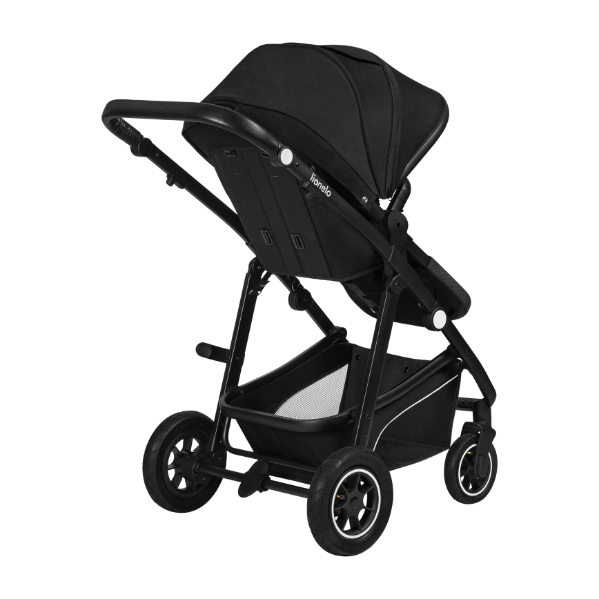 Lionelo - 3-in-1 yhdistelmävaunu BIANKA Black Onyx