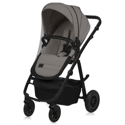 Lionelo - 3-in-1 yhdistelmävaunut AMBER PLUS Beige hiekka