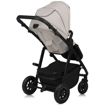 Lionelo - 3-in-1 yhdistelmävaunut AMBER PLUS Beige hiekka