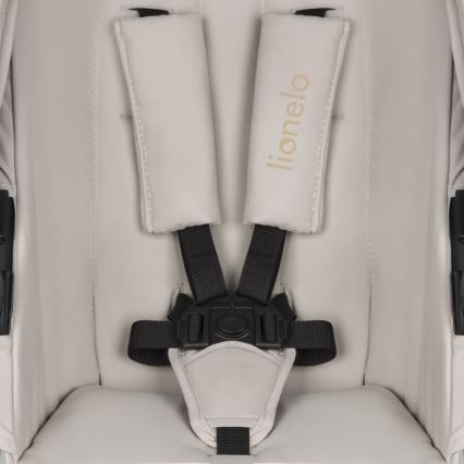 Lionelo - 3-in-1 yhdistelmävaunut AMBER PLUS Beige hiekka