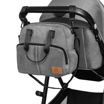 Lionelo - 3-in-1 yhdistelmävaunut BIANKA Grey Stone