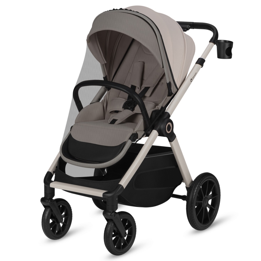 Lionelo - 3-in-1 yhdistelmävaunut LAYLA Beige Sand