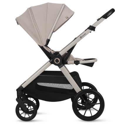 Lionelo - 3-in-1 yhdistelmävaunut LAYLA Beige Sand