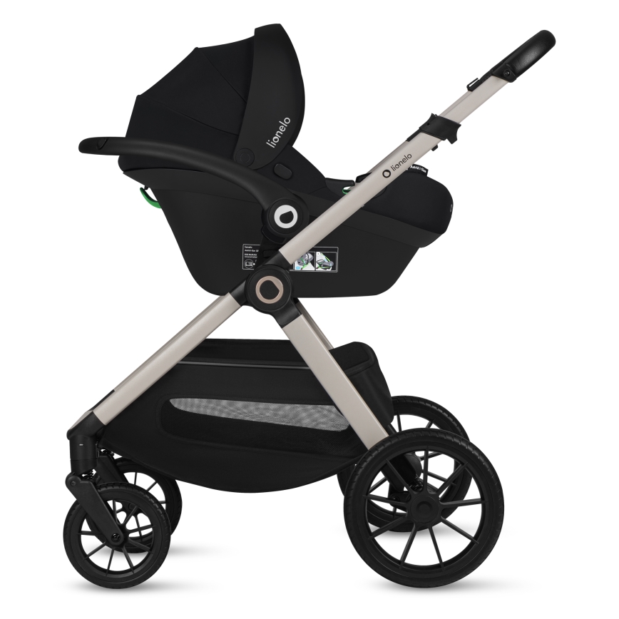 Lionelo - 3-in-1 yhdistelmävaunut LAYLA Beige Sand