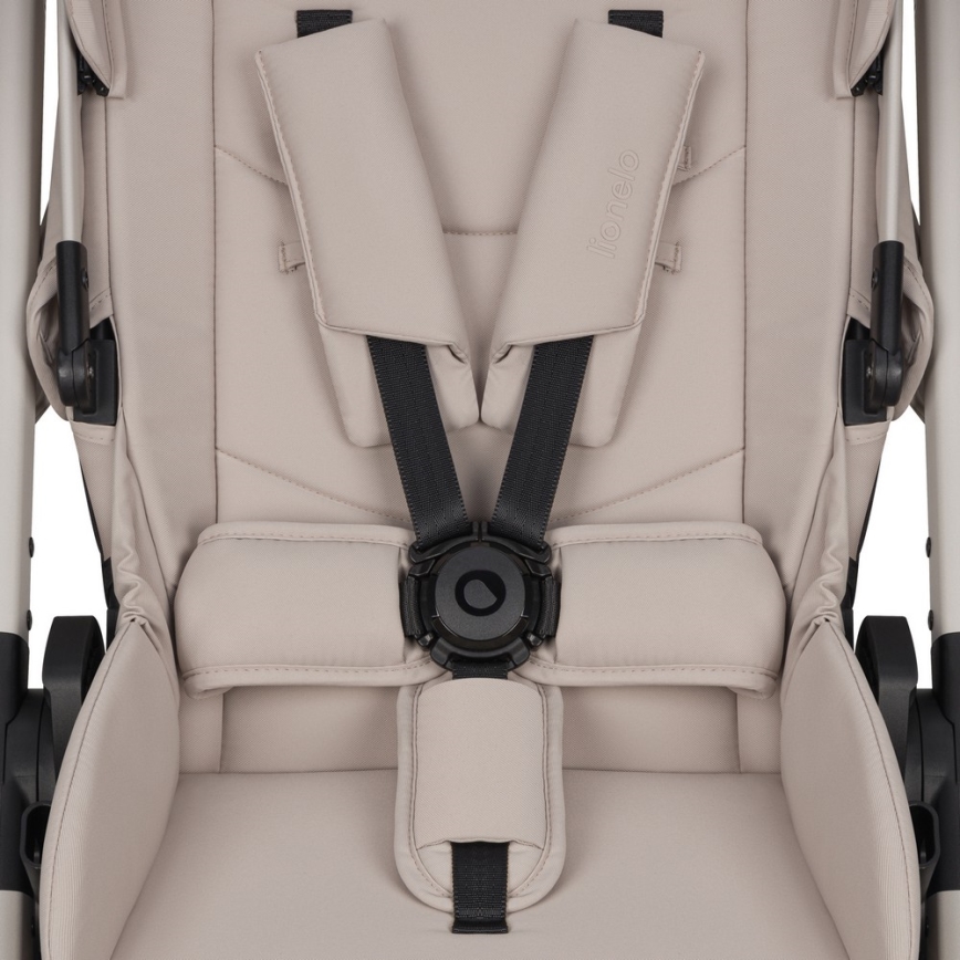 Lionelo - 3-in-1 yhdistelmävaunut LAYLA Beige Sand