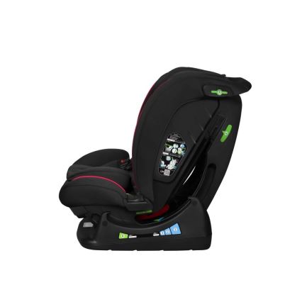 Lionelo - Turvaistuin AART i-Size 40-150 cm musta/punainen
