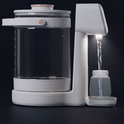 Lionelo - Äidinmaidonkorvikkeen valmistin BABYPRESTO 2.0 1200W/230V Valkoinen