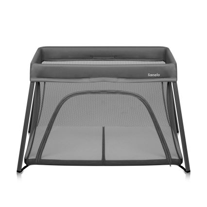 Lionelo - ALICE 3-in-1 matkasänky, harmaa