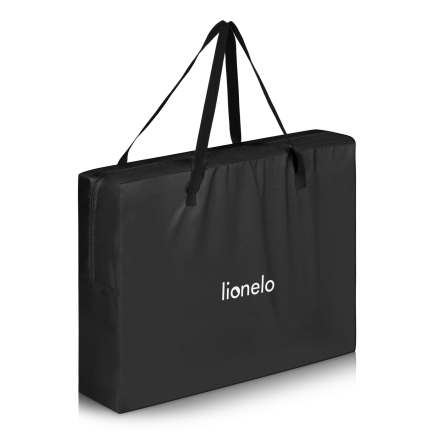 Lionelo - ALICE 3-in-1 matkasänky, musta