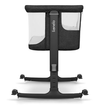 Lionelo - AURORA 3-in-1 lasten pinnasänky, musta