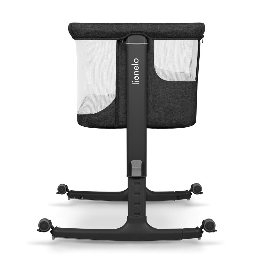 Lionelo - AURORA 3-in-1 lasten pinnasänky, musta