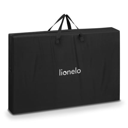 Lionelo - AURORA 3-in-1 lasten pinnasänky, musta