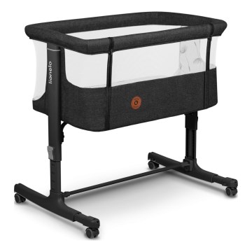 Lionelo - AURORA 3-in-1 pinnasänky, harmaa grafiitti