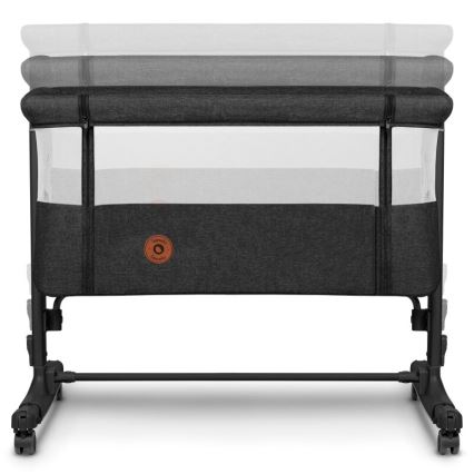 Lionelo - AURORA 3-in-1 pinnasänky, harmaa grafiitti