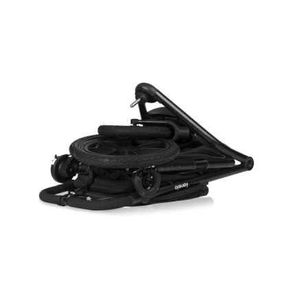 Lionelo - AZURA urheiluvaunut musta