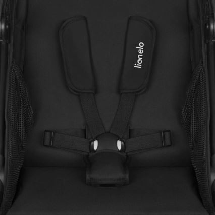 Lionelo - AZURA urheiluvaunut musta