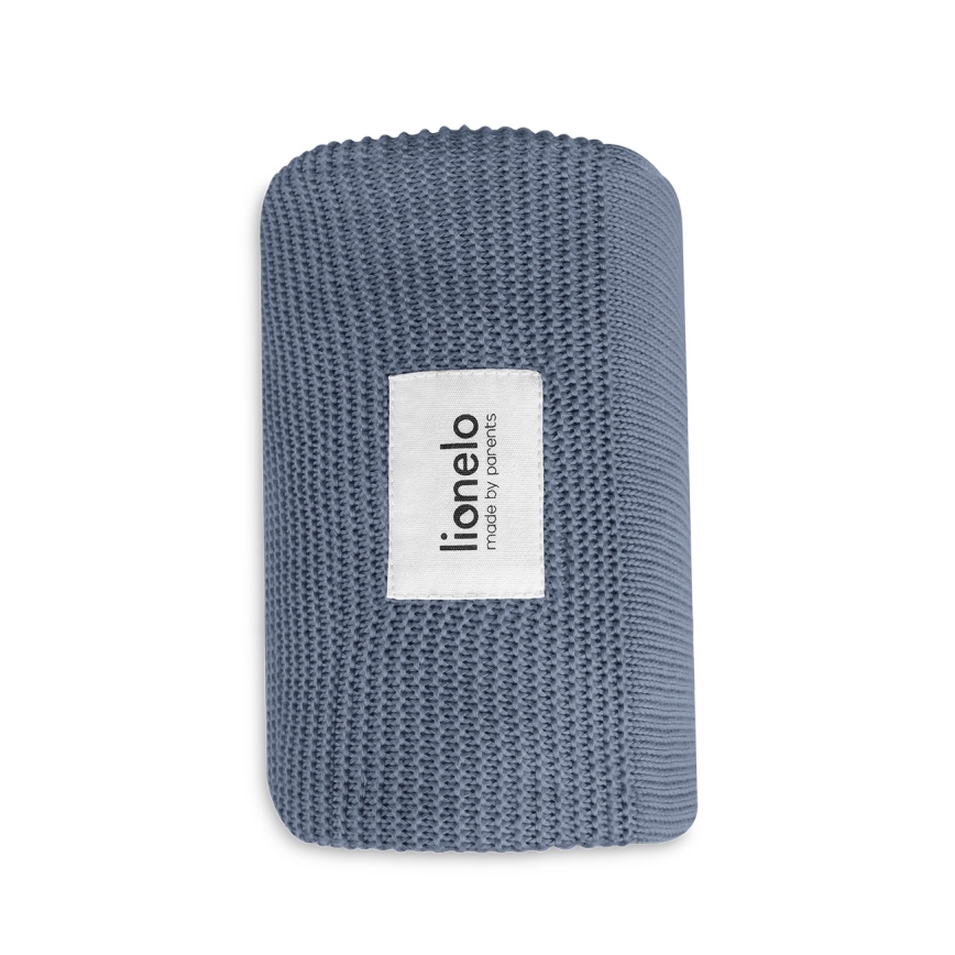 Lionelo - Bambupeitto BAMBOO BLANKET 75x100 cm Sininen