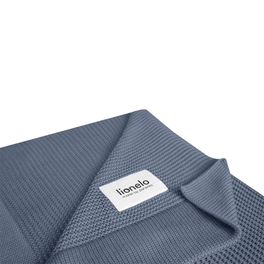Lionelo - Bambupeitto BAMBOO BLANKET 75x100 cm Sininen