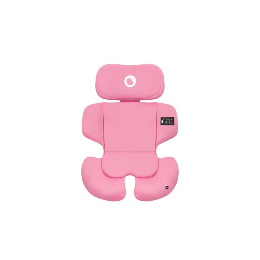 Lionelo - BASTIAAN i-Size lasten turvaistuin 40-150 cm harmaa/vaaleanpunainen