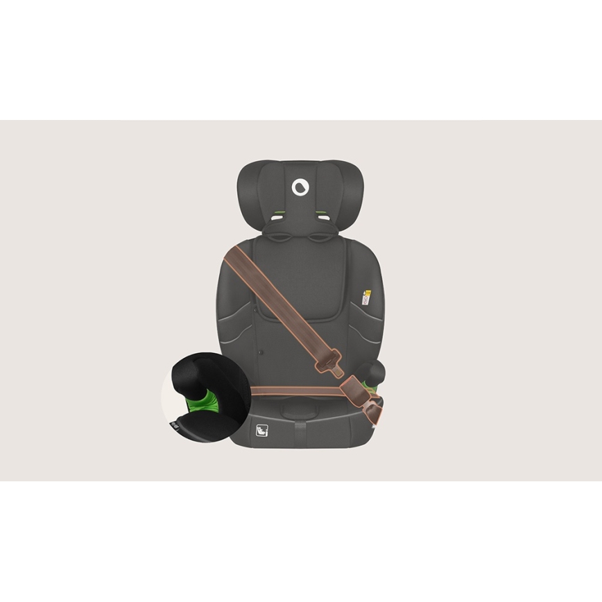Lionelo - BILLY i-Size turvaistuin 76-150 cm Black Carbon